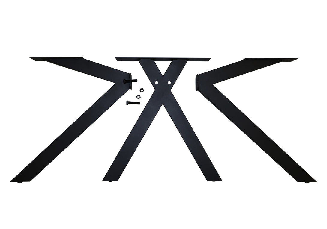 One Home Esstisch Emil Oval mit Schweizer Kante Spider Gestell Eiche wildeiche massiv