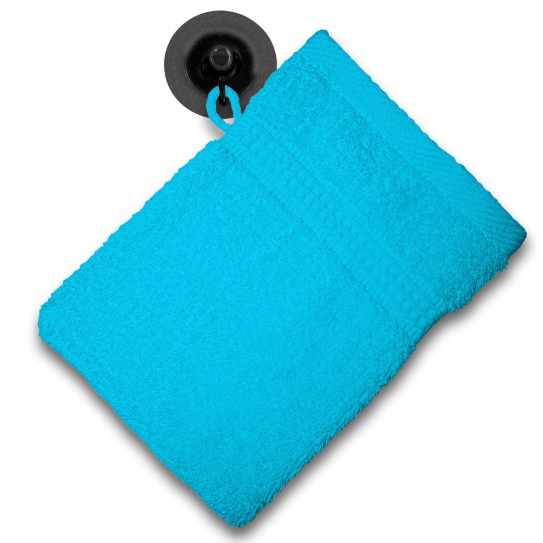 One Home 10er Set Waschhandschuhe Waschhandschuh Waschlappen 16x21 cm Frottee Baumwolle