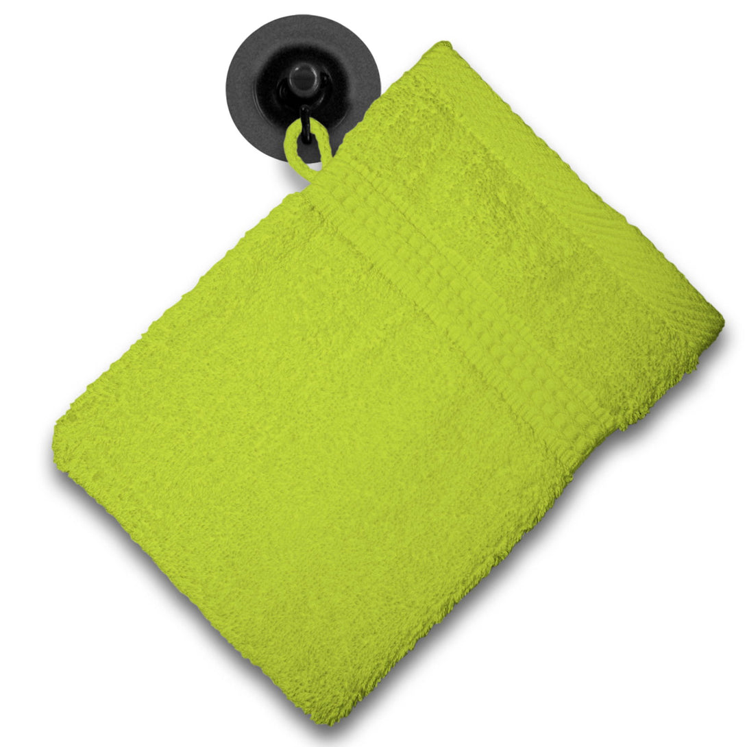One Home 10er Set Waschhandschuhe Waschhandschuh Waschlappen 16x21 cm Frottee Baumwolle