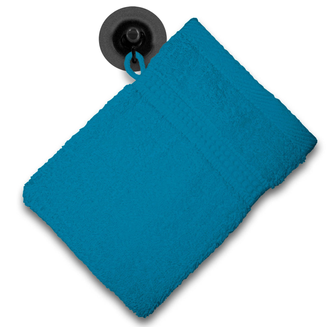 One Home 10er Set Waschhandschuhe Waschhandschuh Waschlappen 16x21 cm Frottee Baumwolle