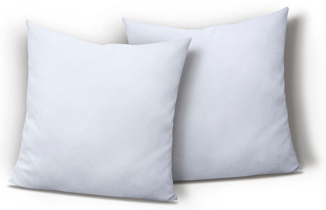 One Home 2er Set Jersey Kissenbezug Kissenhülle Dekokissen Kopfkissen Hülle Uni Baumwolle Weiß