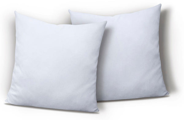 One Home 2er Set Mikrofaser Kissenbezug Kissenhülle Kopfkissen Hülle Uni Weiß