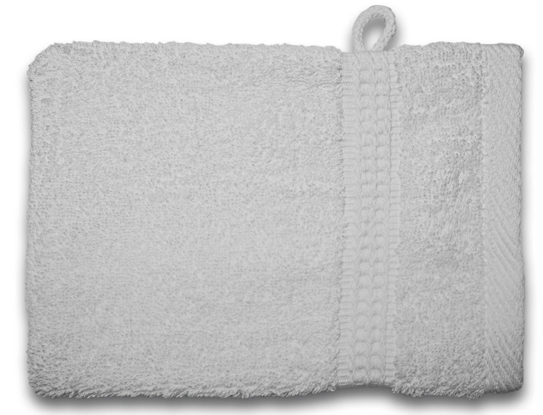 One Home 2er Set Waschhandschuhe Waschhandschuh Waschlappen 16x21 cm Frottee Baumwolle