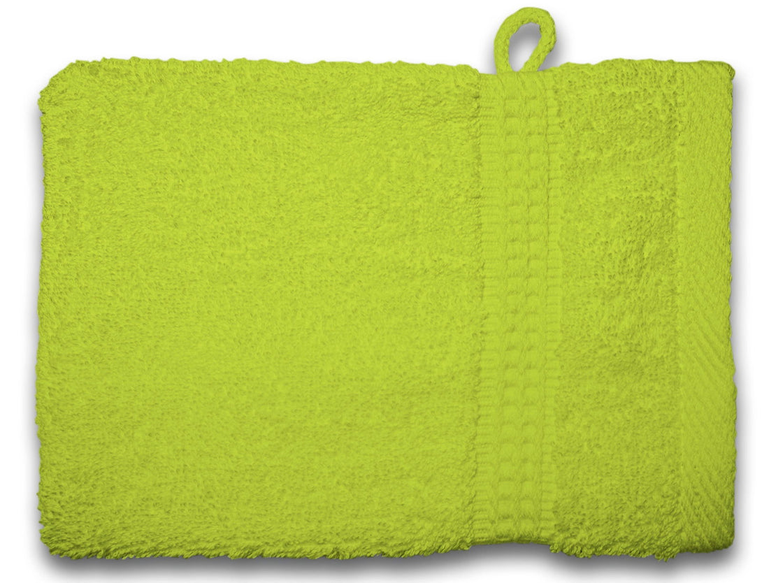 One Home 2er Set Waschhandschuhe Waschhandschuh Waschlappen 16x21 cm Frottee Baumwolle
