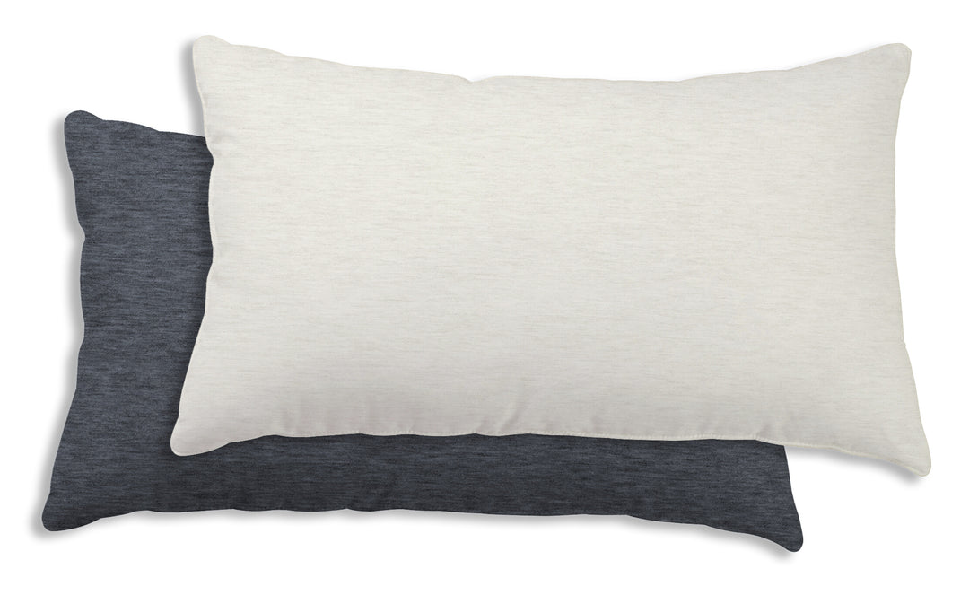 One Home Winter Bettwäsche Biber Meliert Baumwolle Flanell Kuschelig Flauschig Warm Weich natur anthrazit 2er Pack 40x80 cm