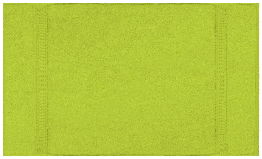 One Home Duschtuch grün apfel 70x140 cm Baumwolle schnelltrocknend Frottee Frottiertuch