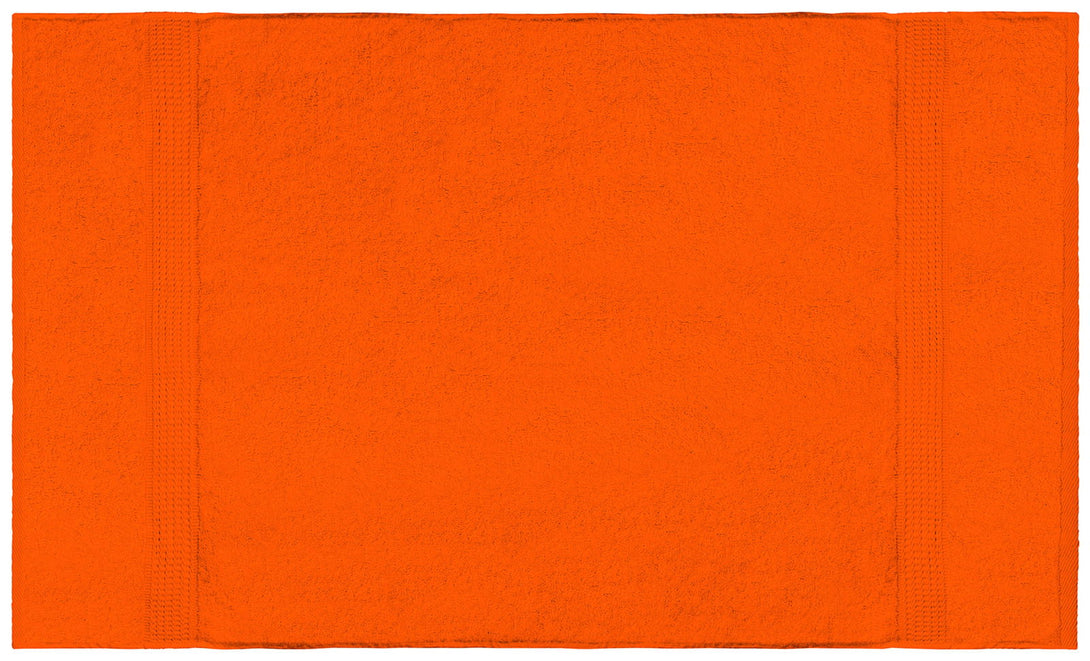One Home Duschtuch orange terra 70x140 cm Baumwolle schnelltrocknend Frottee Frottiertuch