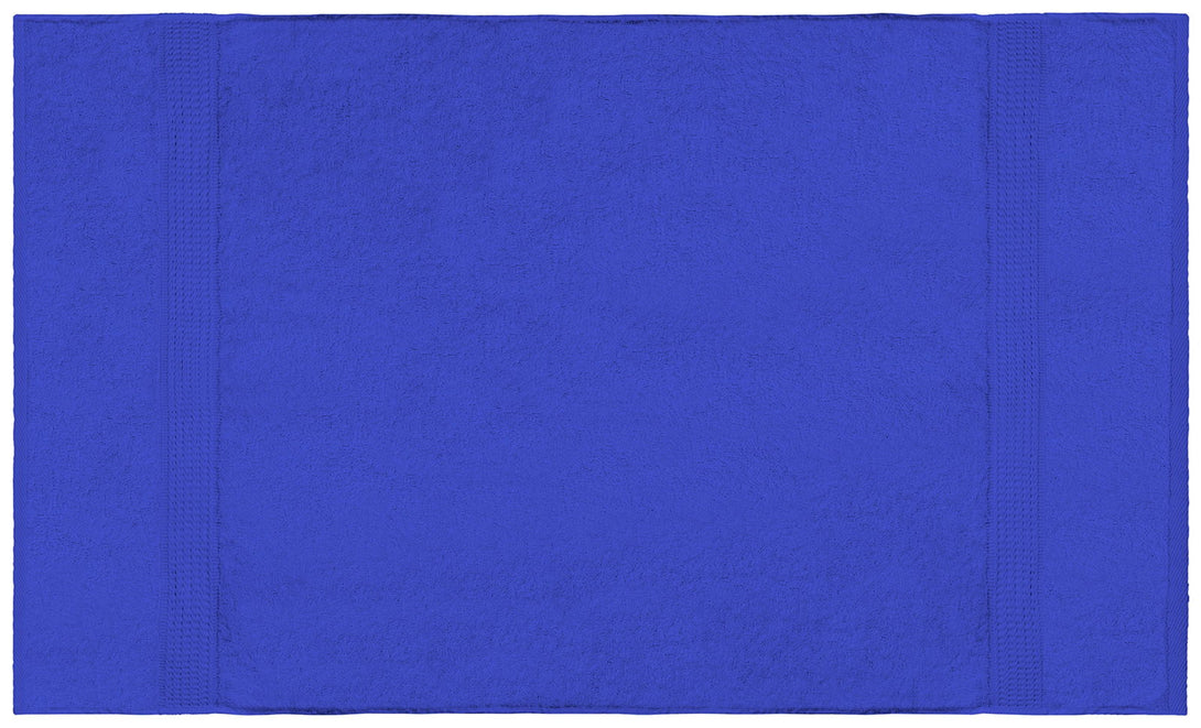 One Home Duschtuch royal blau 70x140 cm Baumwolle schnelltrocknend Frottee Frottiertuch