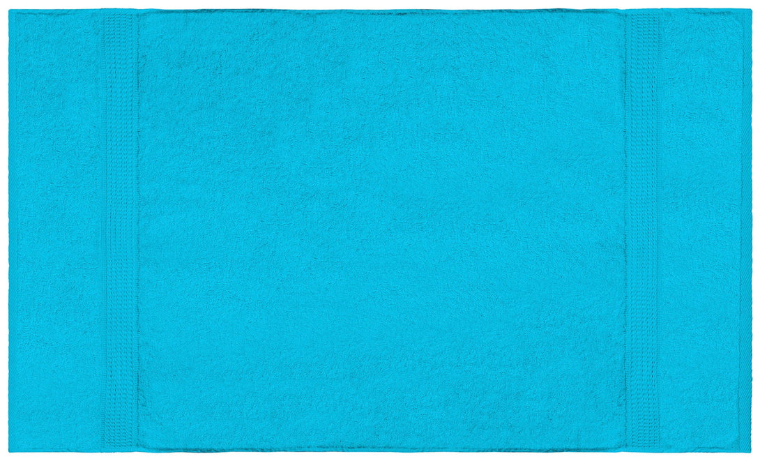 One Home Duschtuch türkis 70x140 cm Baumwolle schnelltrocknend Frottee Frottiertuch