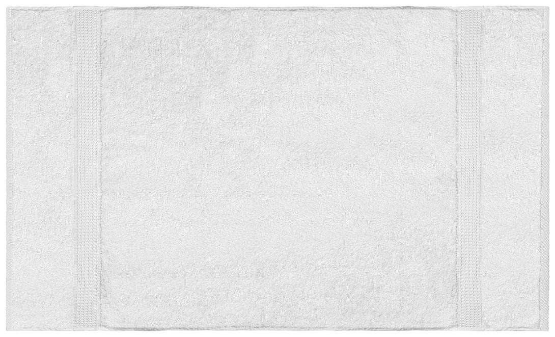 One Home Duschtuch weiß 70x140 cm Baumwolle schnelltrocknend Frottee Frottiertuch
