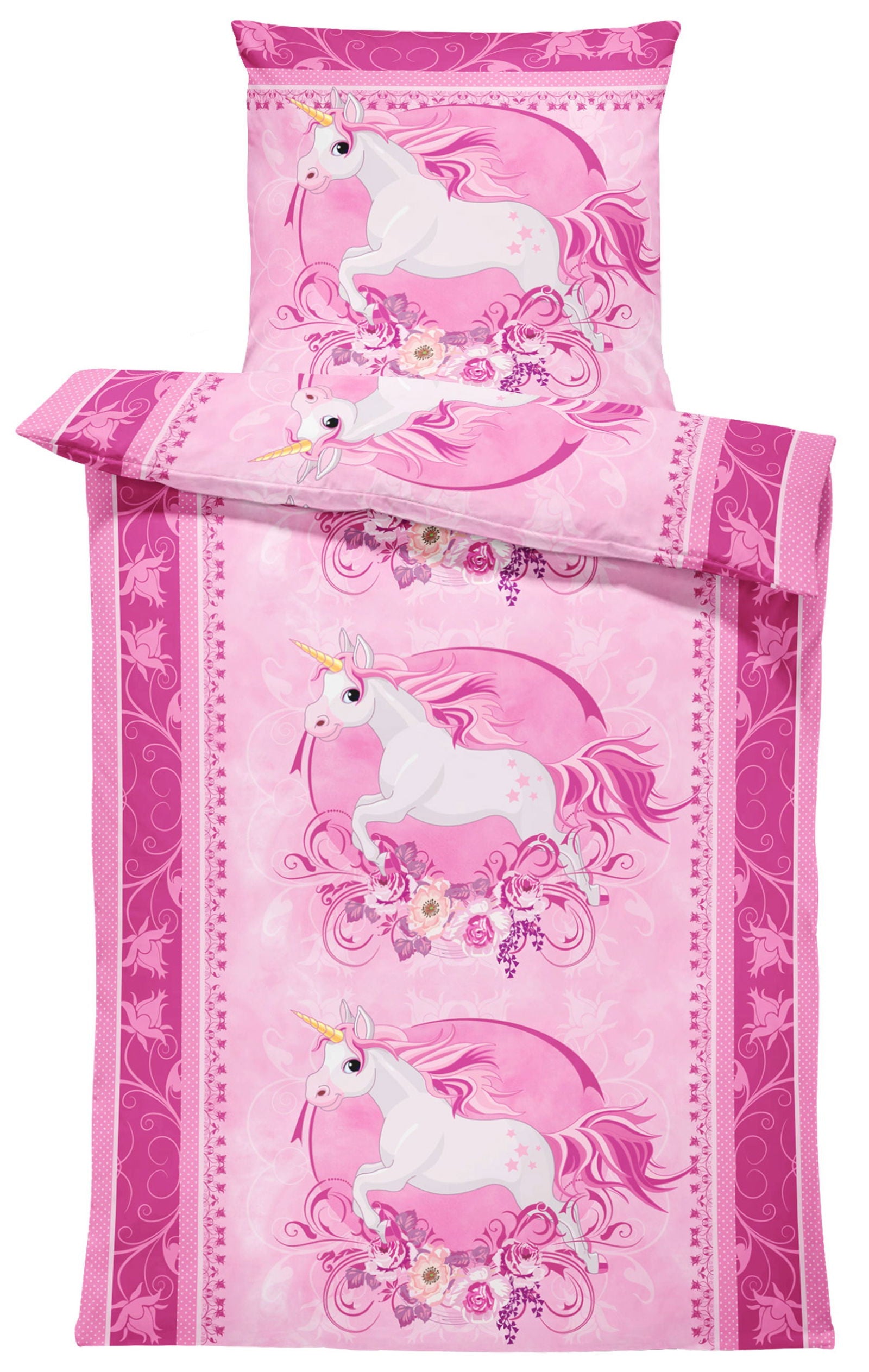 Unicorn bed sheets full 2025