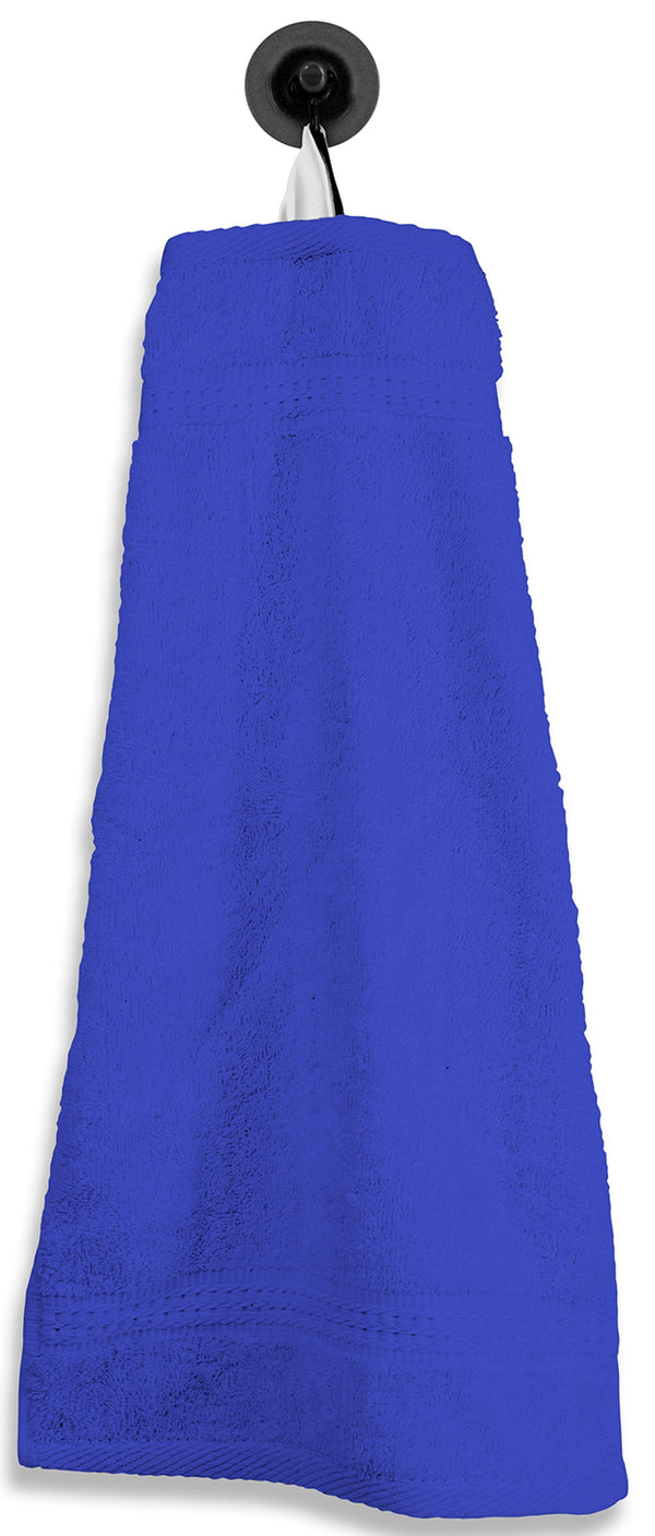 One Home Gästetuch Gästehandtuch royal blau 30x50 cm Baumwolle Handtuch Frottee