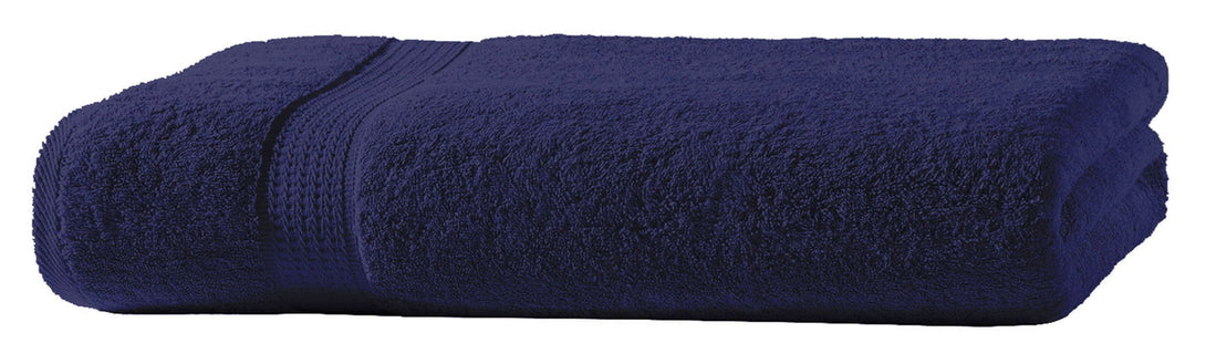 One Home Handtuch navy marine 50x100 cm Baumwolle schnelltrocknend Frottee Frottiertuch