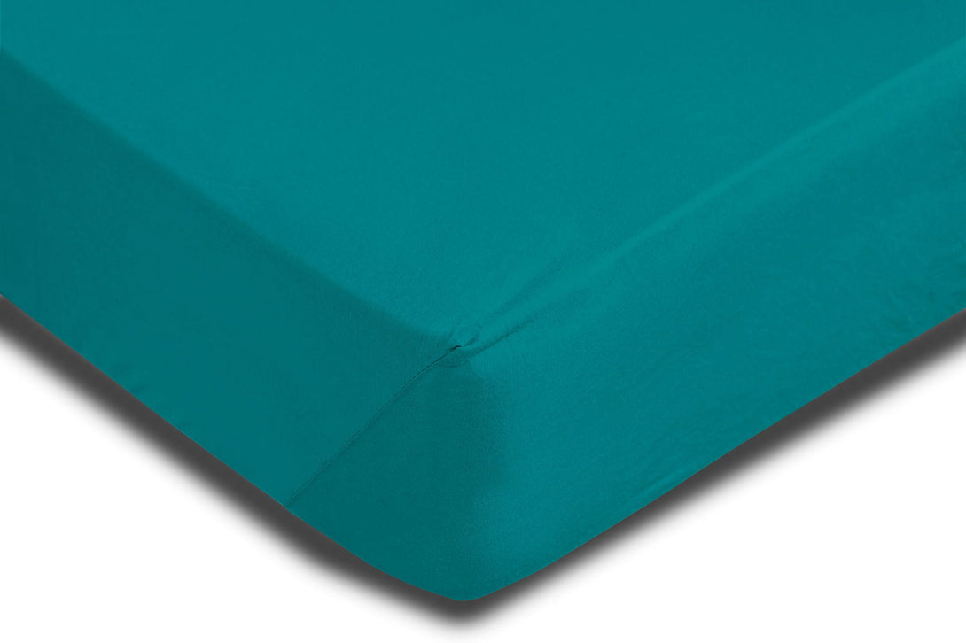 One Home Jersey Spannbettlaken Spannbetttuch weiche Heavy Baumwolle mit Rundumgummizug