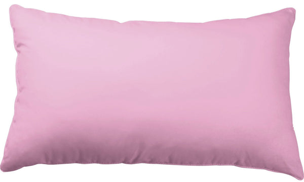 One Home Kissenbezug Kissenhülle 40x80 cm Uni Wende anthrazit grau rosa pink Microfaser