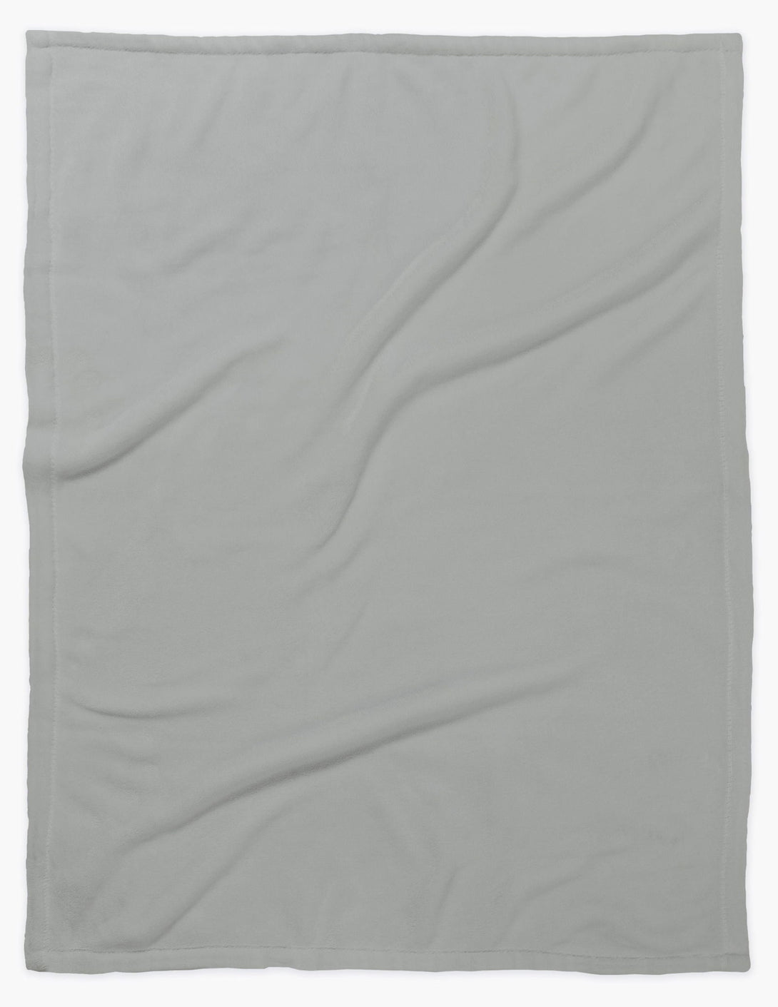 One Home Kuscheldecke Flauschig 150x200 cm grau warm kuschelig weich Flanell Fleecedecke