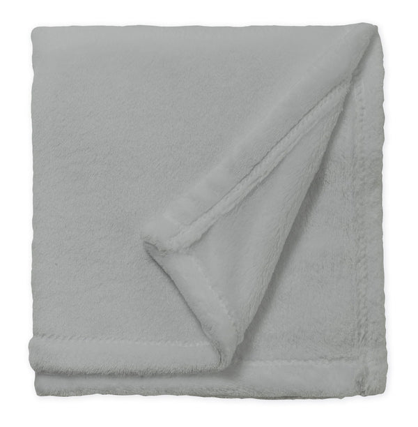 One Home Kuscheldecke Flauschig 220x240 cm grau warm kuschelig Tagesdecke Fleecedecke