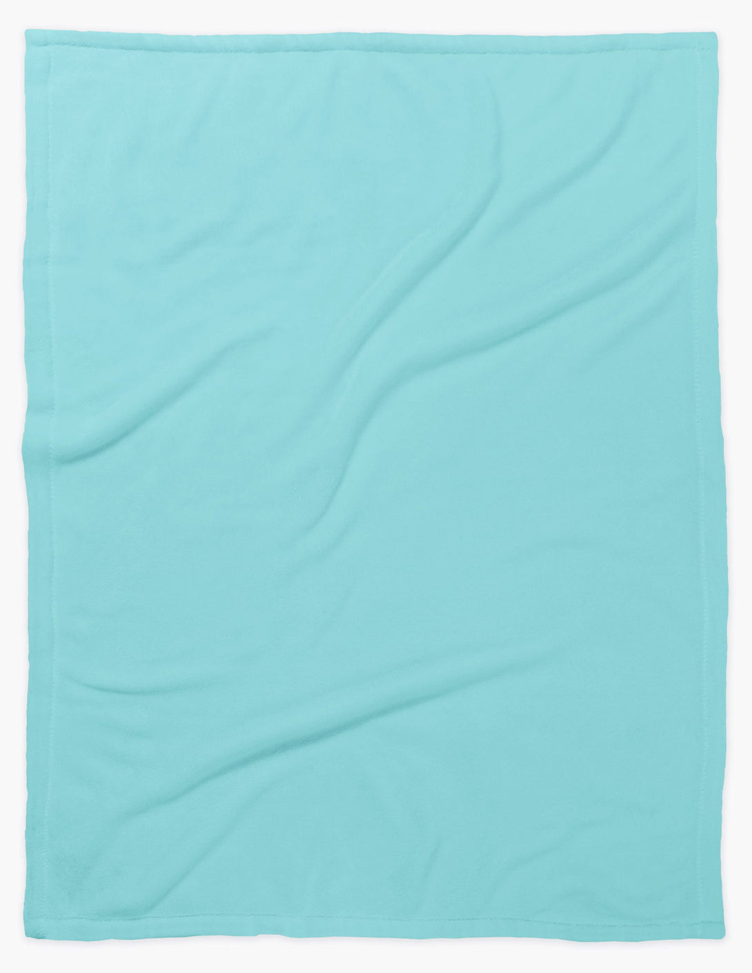 One Home Kuscheldecke Flauschig 220x240 cm türkis blau kuschelig Tagesdecke Fleecedecke