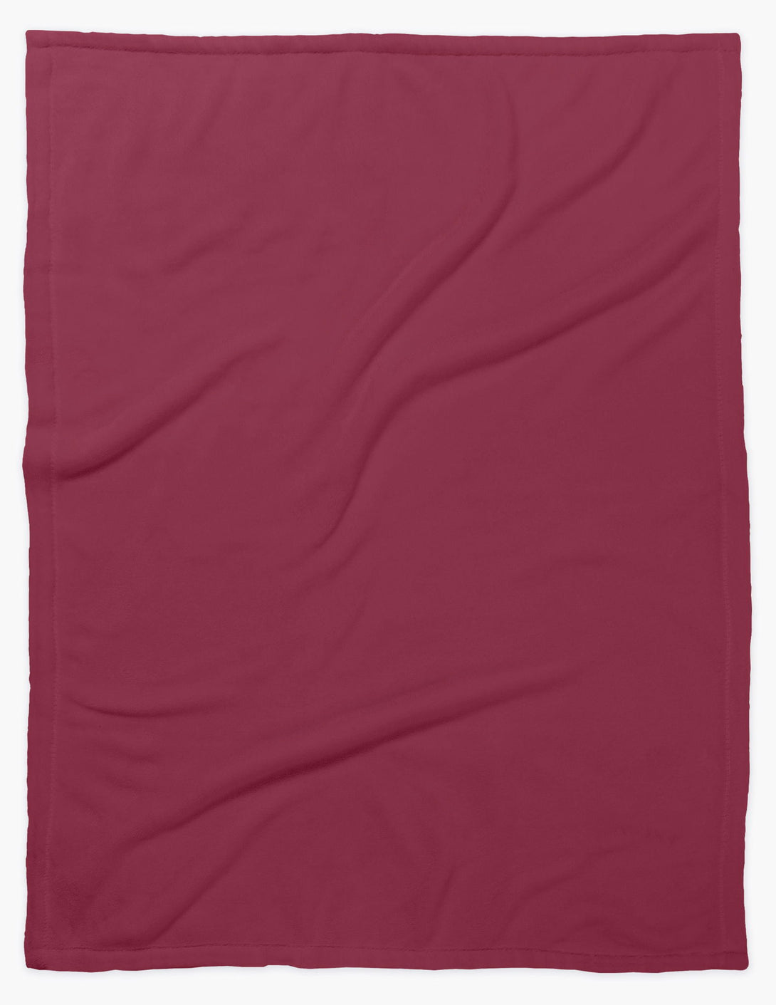 One Home Kuscheldecke Flauschig 230x270 cm bordeaux kuschelig warm Tagesdecke Fleecedecke