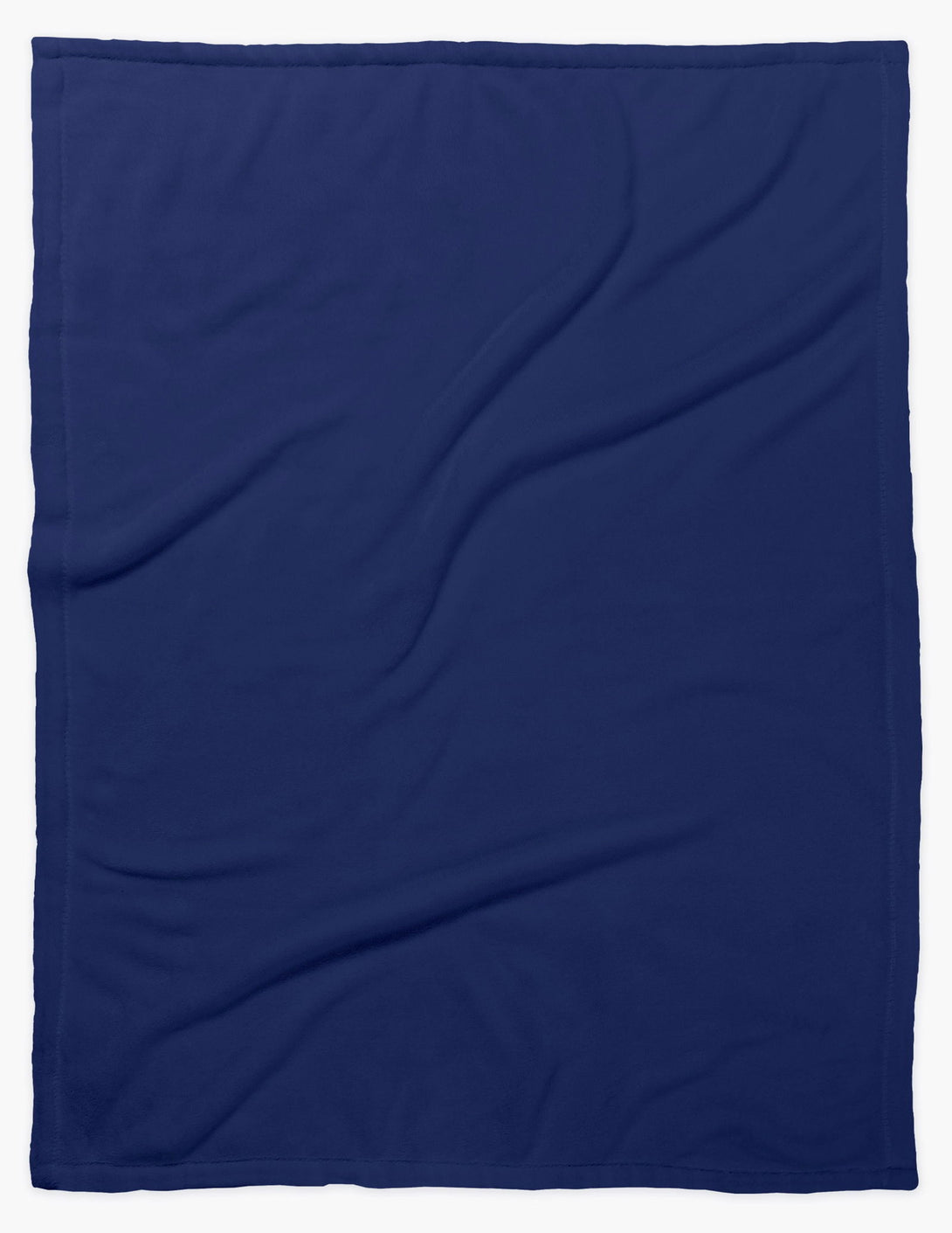 One Home Kuscheldecke Flauschig 230x270 cm dunkel blau kuschelig warm Tagesdecke Fleecedecke
