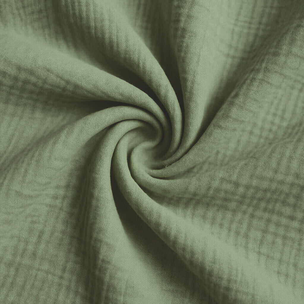 One Home Musselin Bettwäsche 135x200 cm / 155x220 cm Unifarben weiche Baumwolle
