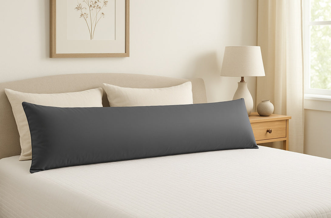 One Home Seitenschläferkissen Stillkissen 40x145 cm ergonomisch lang Nackenkissen Schwangerschaftskissen