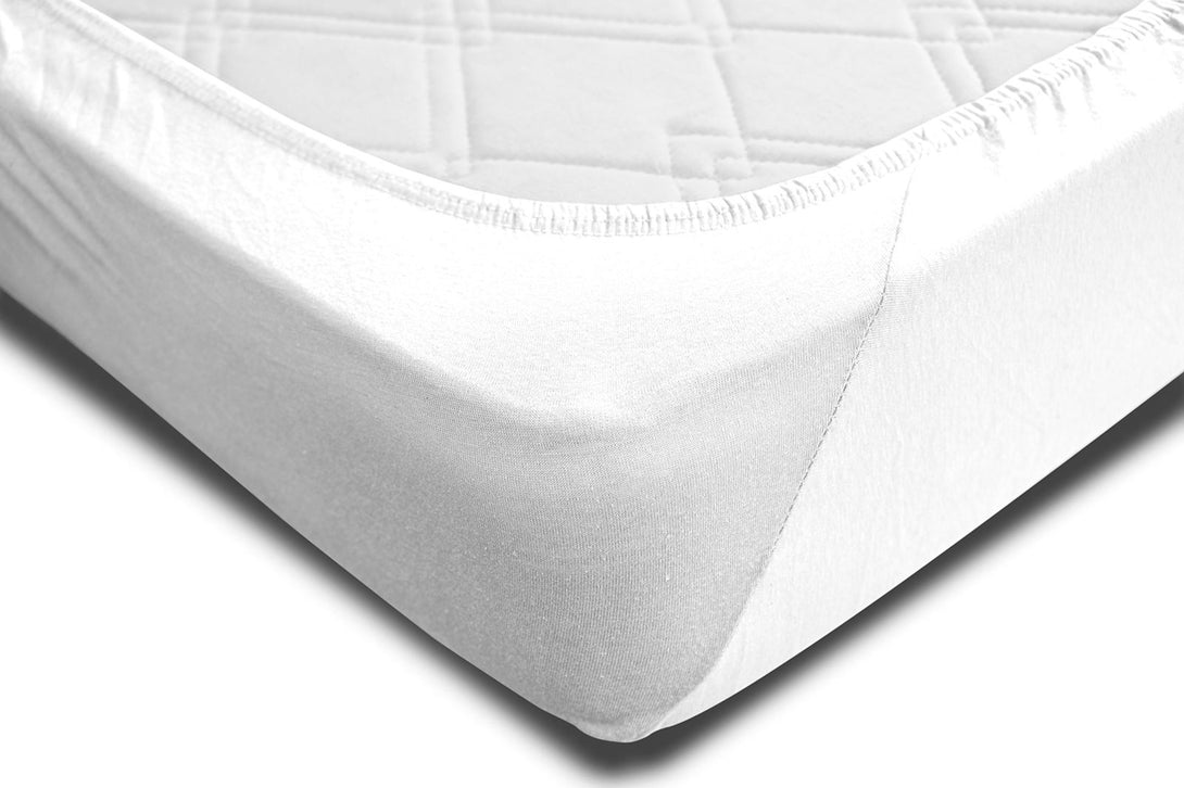 One Home Spannbettlaken 180x200 - 200x220 cm weiß Elasthan Boxspringbett Wasserbett