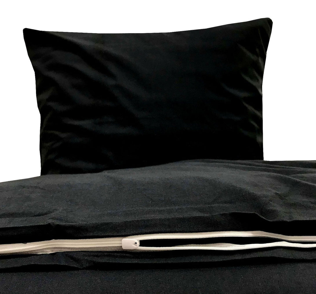 One Home Uni Bettwäsche 135x200 cm Renforce Baumwolle Bettbezüge Set