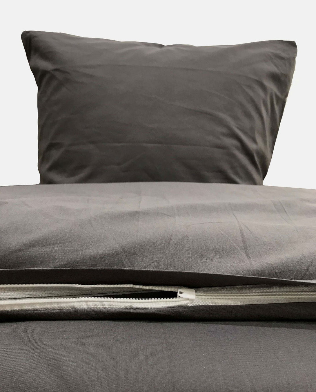 One Home Uni Bettwäsche 135x200 cm Renforce Baumwolle Bettbezüge Set