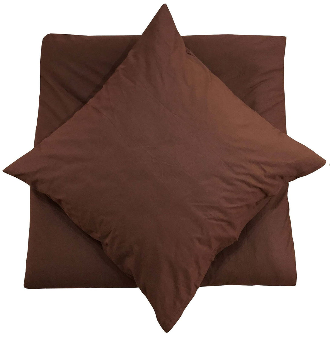 One Home Uni Bettwäsche 135x200 cm Renforce Baumwolle Bettbezüge Set