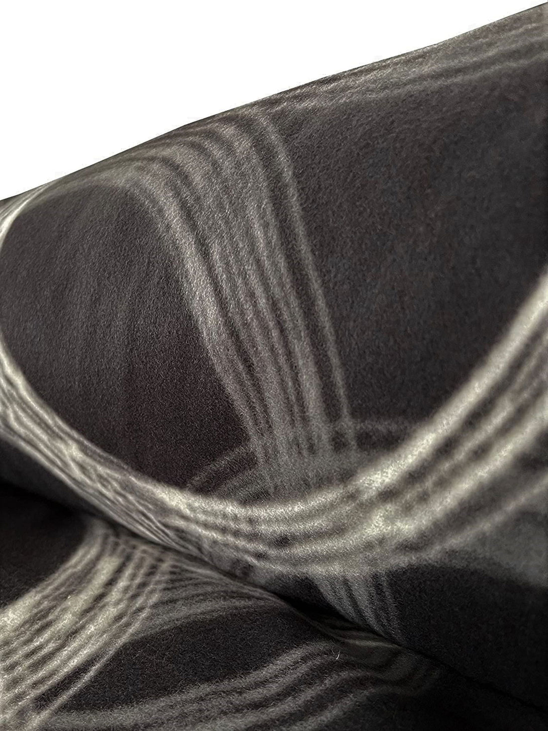 One Home Winter Bettwäsche 240x220 cm Kreise grau anthrazit modern Flausch Thermofleece
