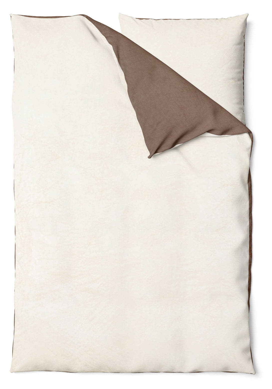One Home Winter Bettwäsche Teddy Plüsch Nicki Uni Flauschig Kuschelig Warm Weich Fleece