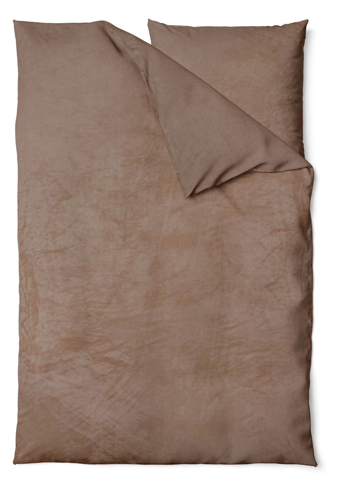 One Home Winter Bettwäsche Teddy Plüsch Nicki Uni Flauschig Kuschelig Warm Weich Fleece