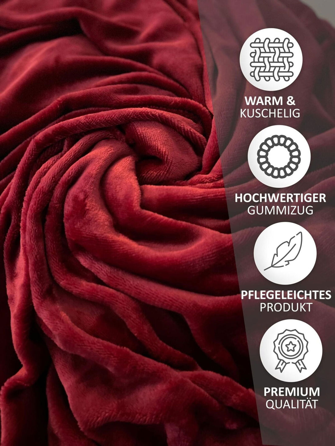 One Home Winter Spannbettlaken Bettlaken Teddy Plüsch Warm Nicki Flauschig Cashmere Touch
