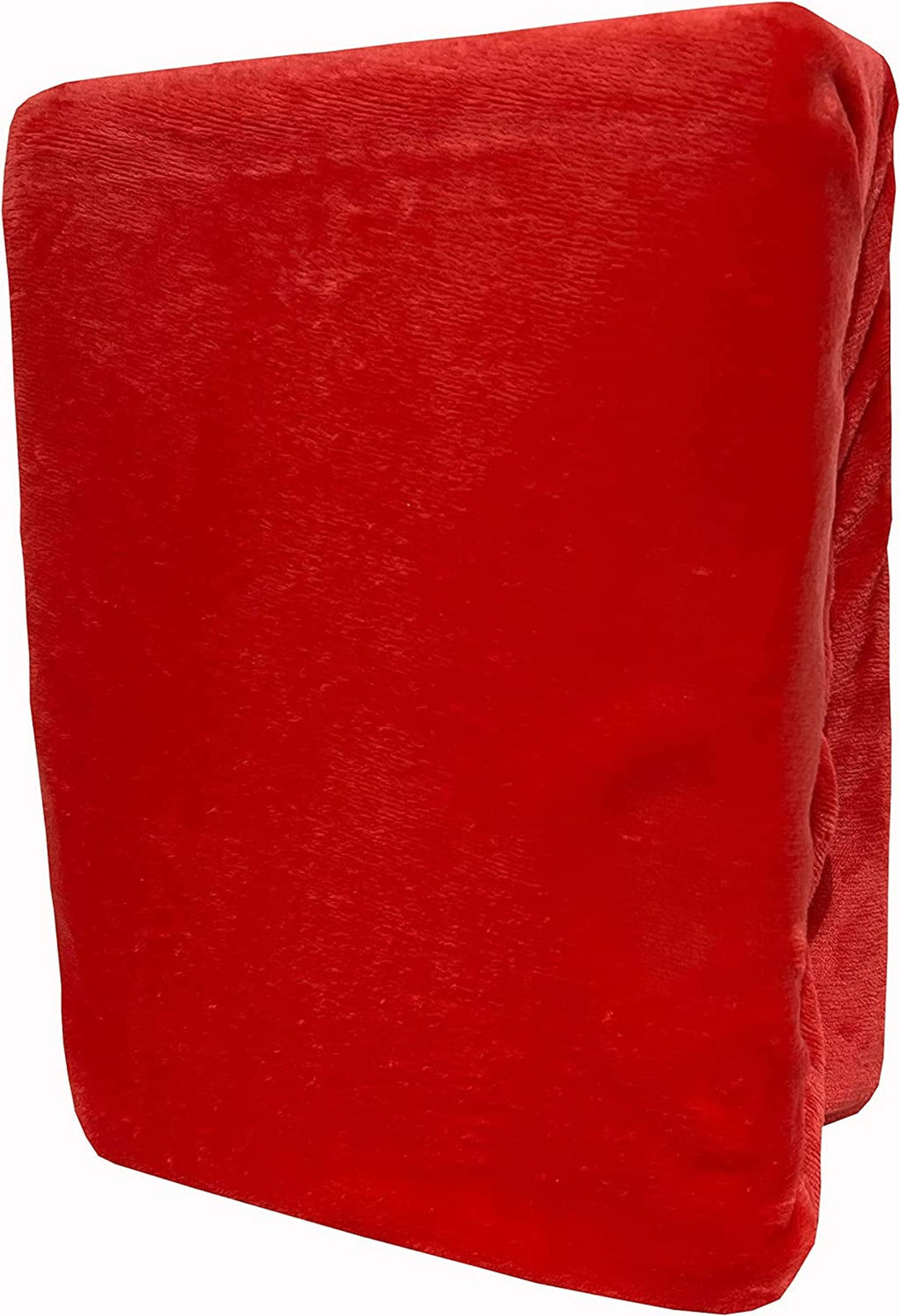 One Home Winter Spannbettlaken Bettlaken Teddy Plüsch Warm Nicki Flauschig Cashmere Touch Rot