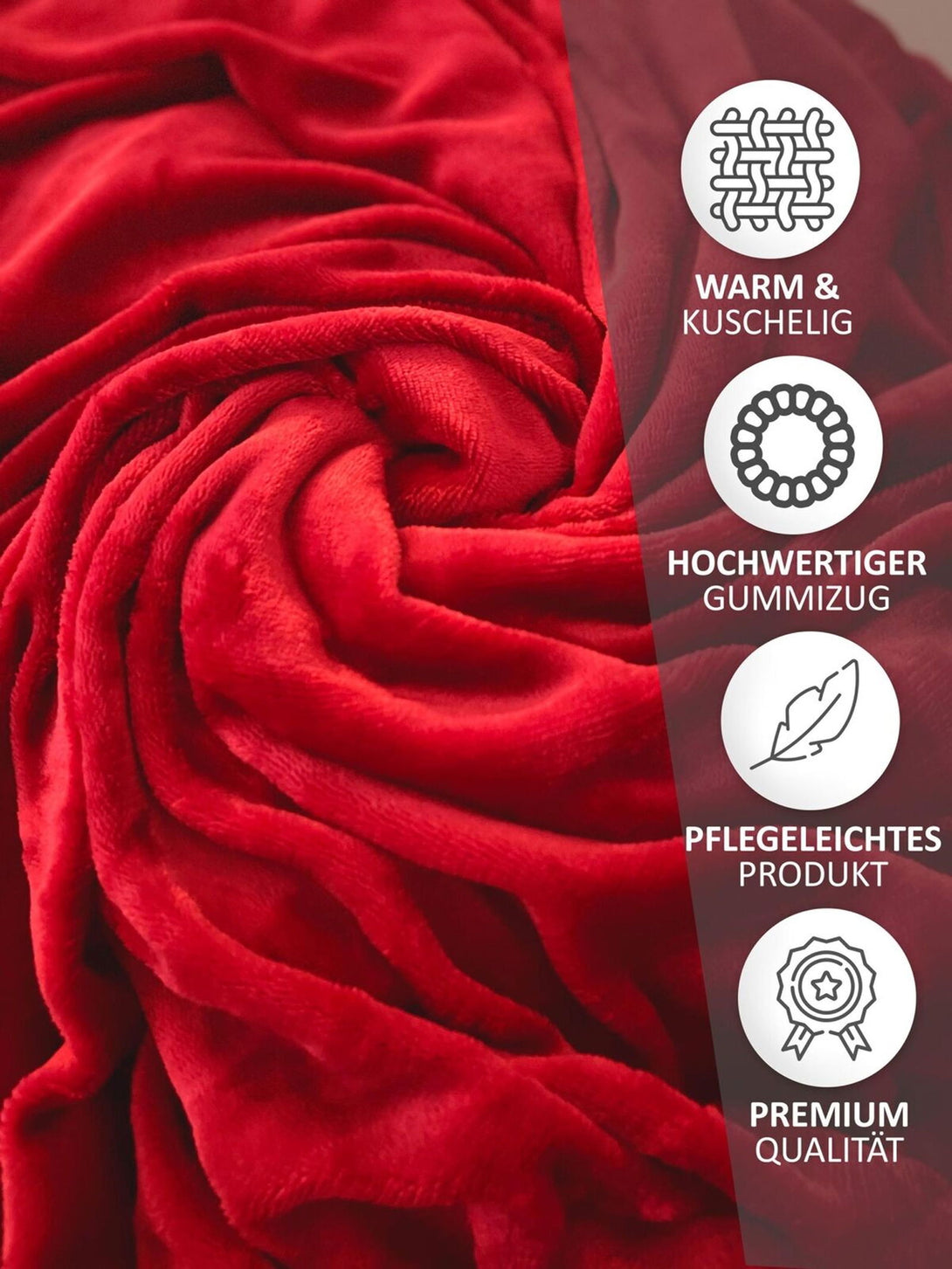 One Home Winter Spannbettlaken Bettlaken Teddy Plüsch Warm Nicki Flauschig Cashmere Touch